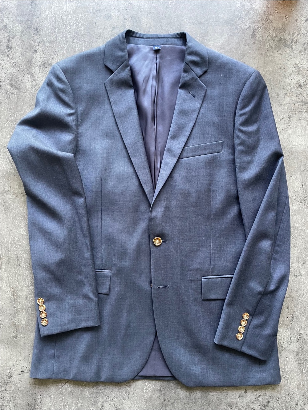 JCrew Thompson Slim Fit Suit, Navy. 40R / 31x32.